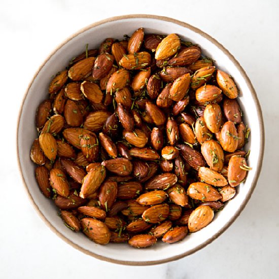 Herb Roasted Almonds