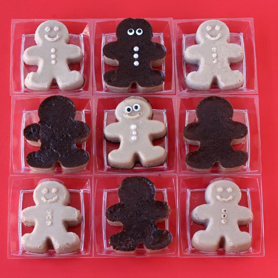 Caramel Custard Gingerbread Men