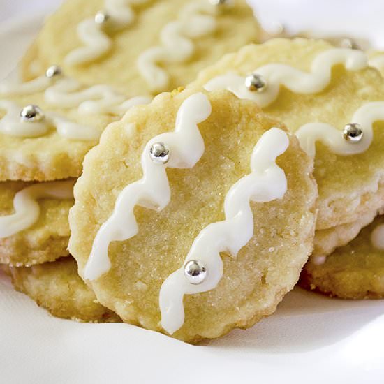 Coconut Shortbread Cookies