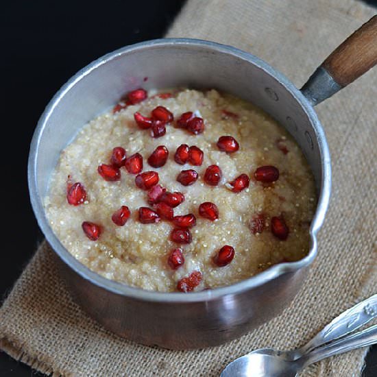 Quinoa and Pomegranate Porridge
