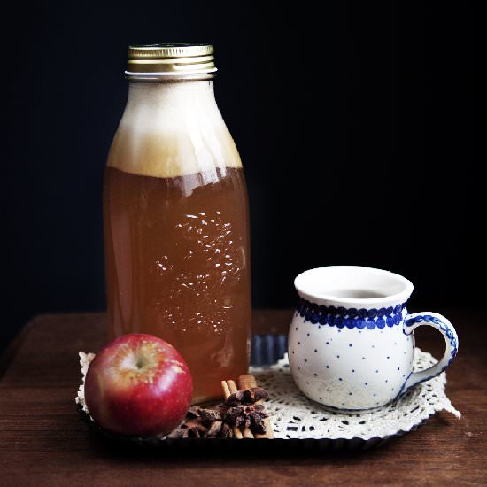 Spiced and Spiked Apple Cider