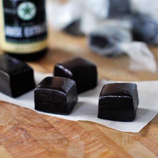 Licorice Caramels