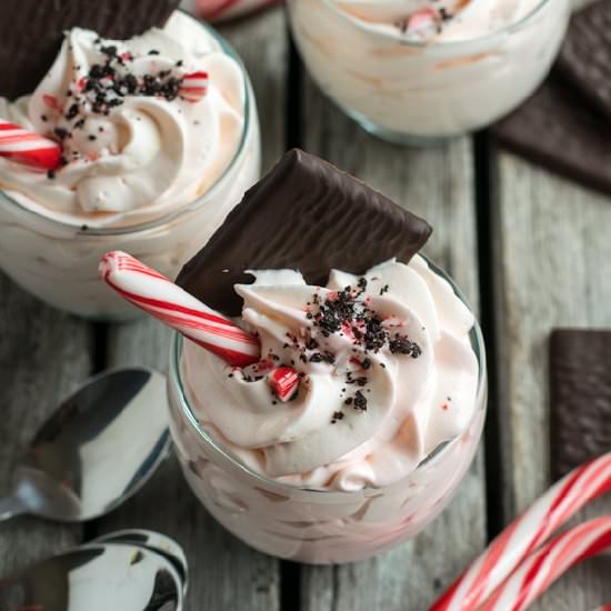 No-Bake White Chocolate Peppermint