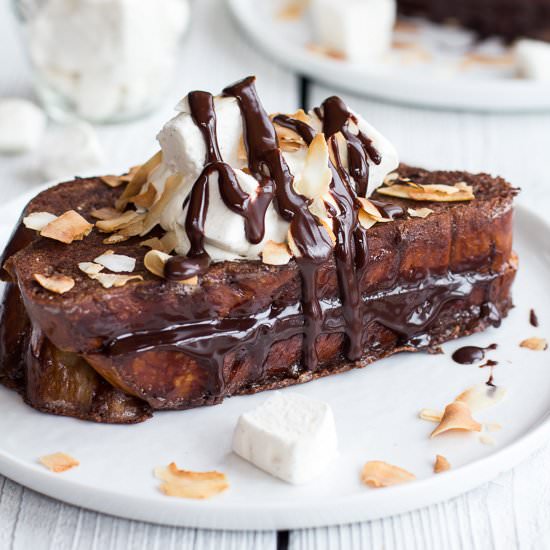 Hot Chocolate French Toast