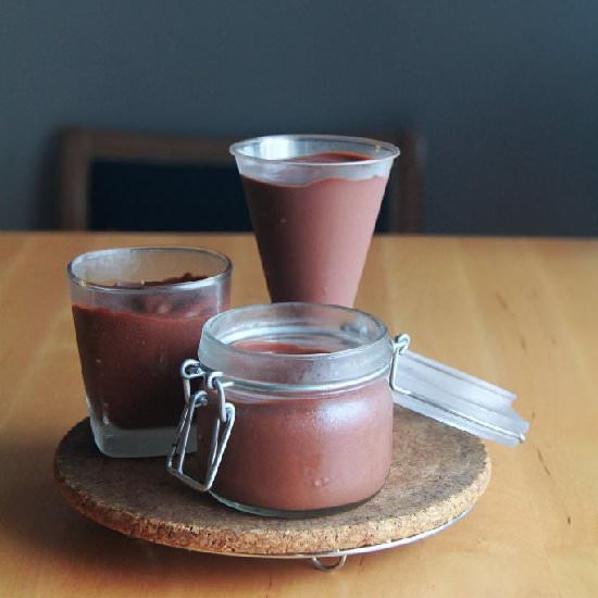 Chocolate PB Tofu Mousse
