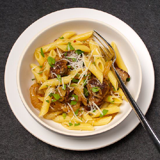 Penne with Sausage and Fennel