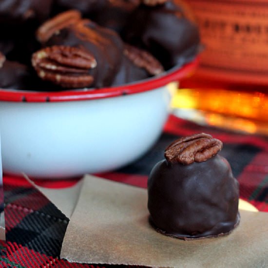 Spiced Pecan Bourbon Balls