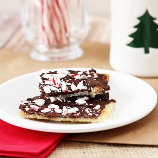 Peppermint Cookie Bark