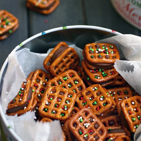 Rolo Pretzel Bites