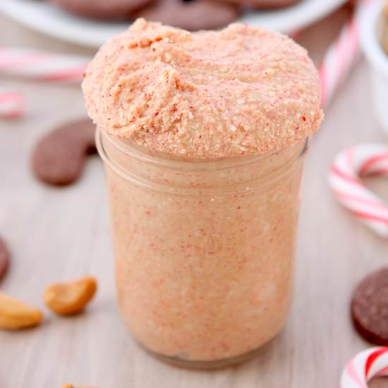 Candy Cane Cashew Butter