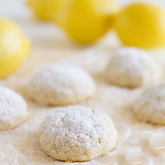 Lemon Snowball Cookies