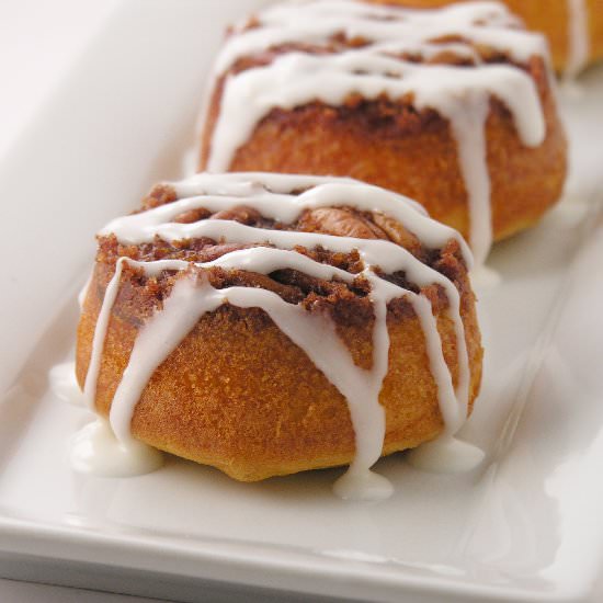 Cinnamon Upside Down Cakes