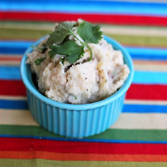 Southwest Chicken Mashed Potatoes