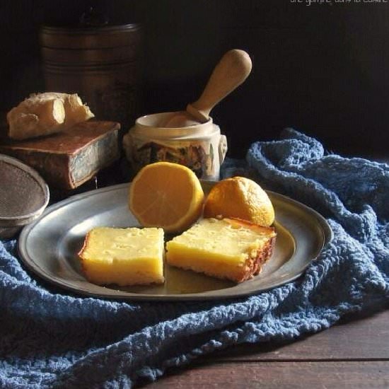 Lemon Ginger Bars