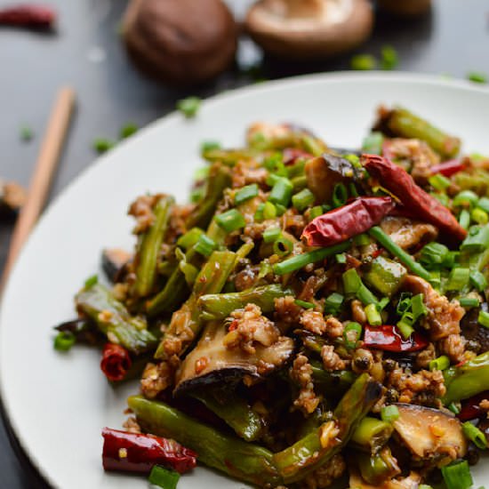 Dry Fried Green Beans