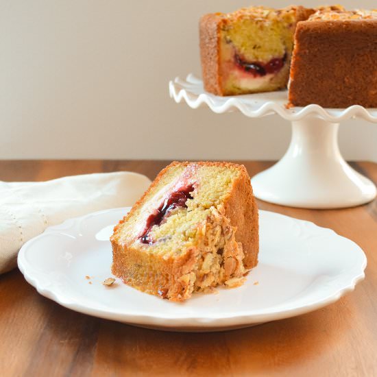 Cherry Cream Cheese Coffeecake
