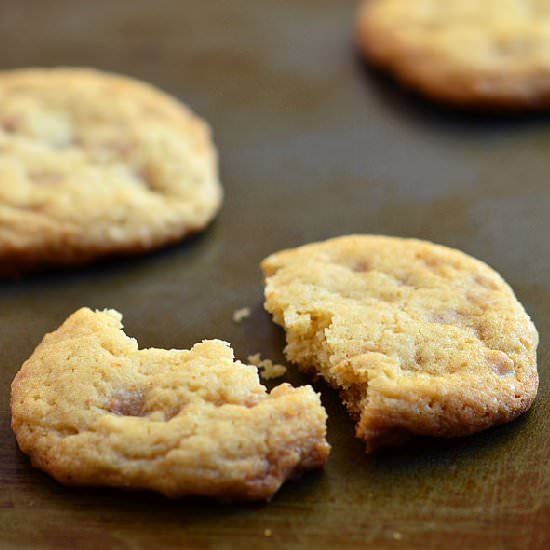 Toffee Drop Cookies