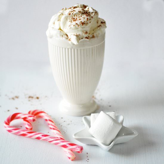 White Hot Chocolate Milk