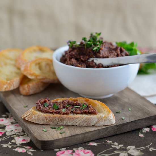 Fig & Back Olive Tapenade