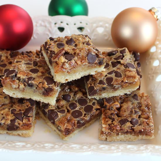 Chocolate Pecan Pie Bars