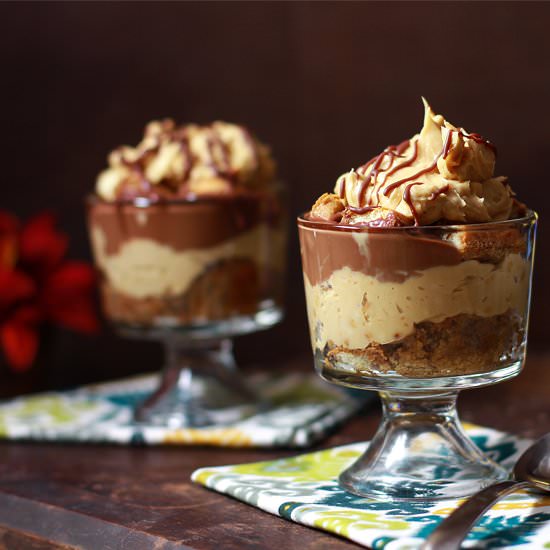 Peanut Butter Chocolate Tiramisu