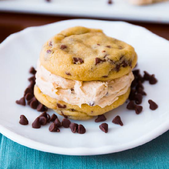 Chocolate Chip Cookie Dough Cookies