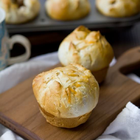 Stuffed Sausage Biscuits