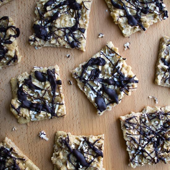 Coconut-Toffee Graham Cracker Bars