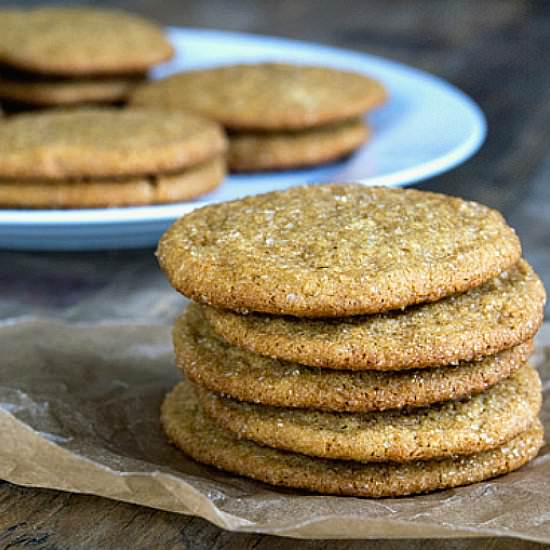 Gluten-Free Soft Ginger Cookies
