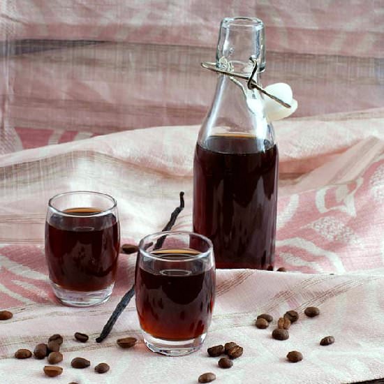Coffee and Vanilla Liqueur