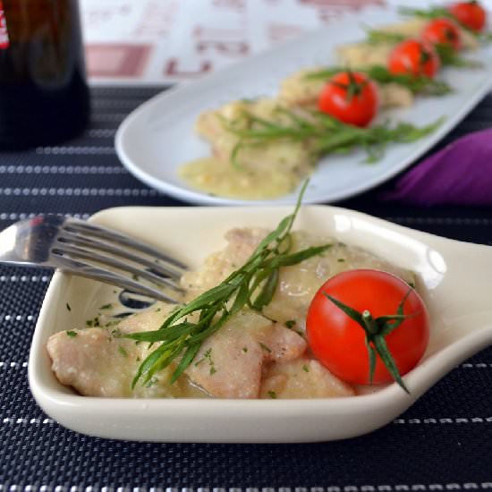 Spanish Chicken with Almond Sauce