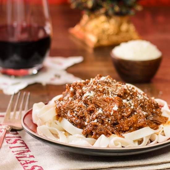 Short Ribs with Pasta