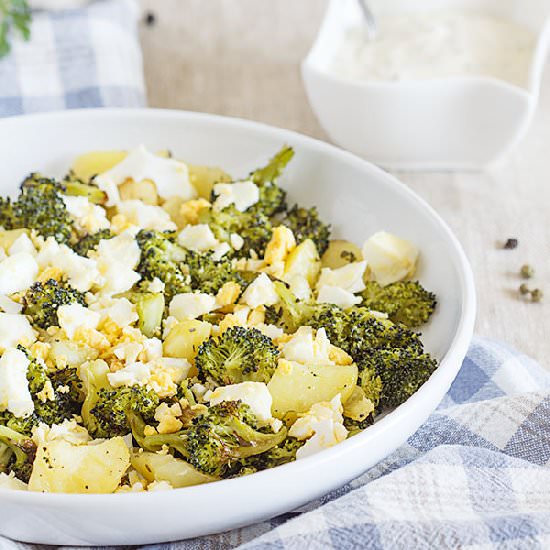 Broccoli Baked w/ Tartar Sauce