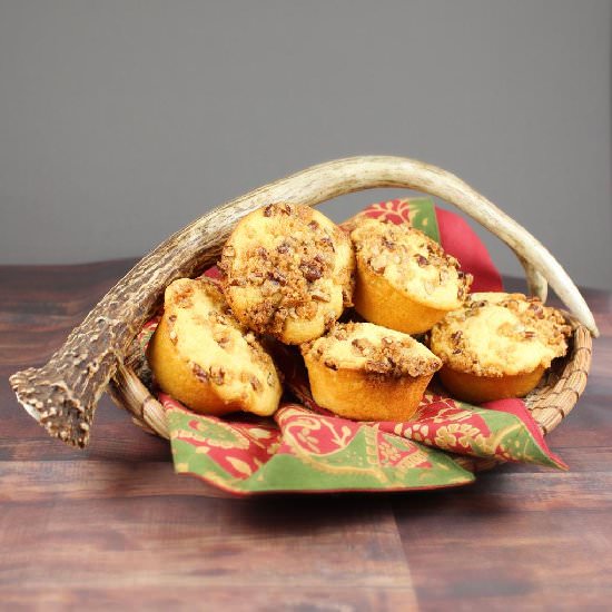 Southern Pecan Corn Muffins