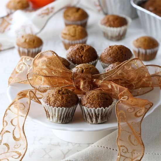 Orange Spiked Persimmon Bread