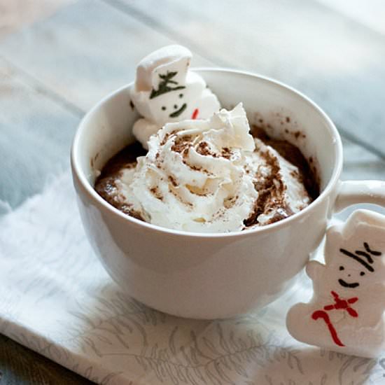 Dairy-Free Peppermint Hot Chocolate