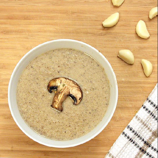 Garlic Mushroom Soup