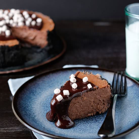 Hot Chocolate Cheesecake