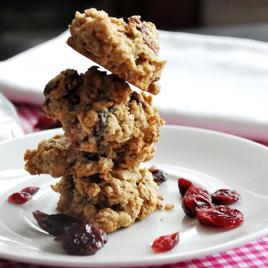 Oatmeal Cranberry Pecan Cookies