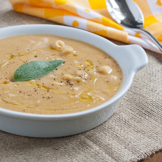 Smoked Soup with Chickpeas