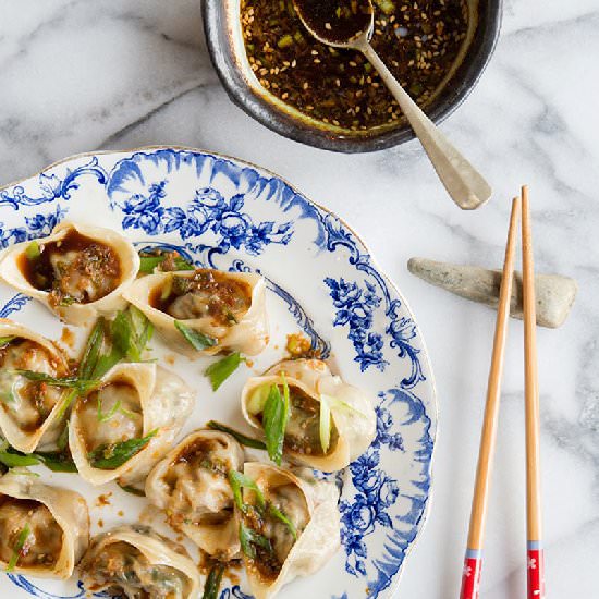 Lamb and Shrimp Dumplings