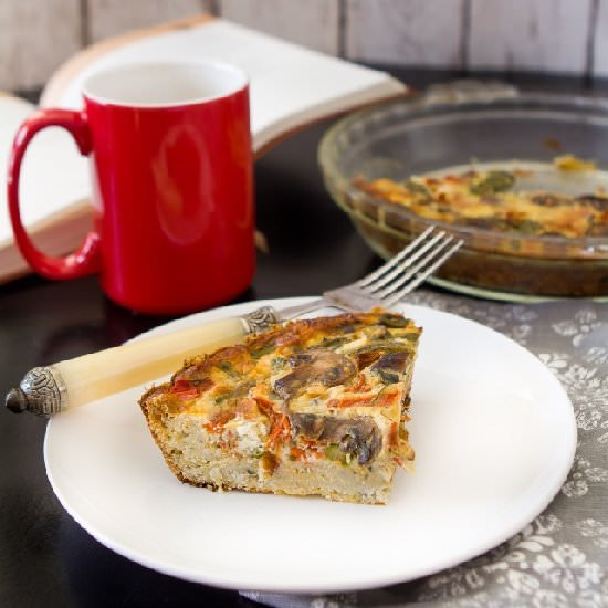 Bacon and Vegetable Quiche