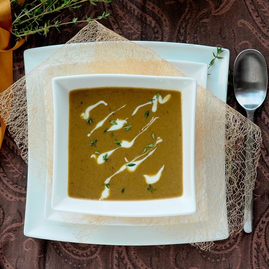 Cream of Boletus Soup
