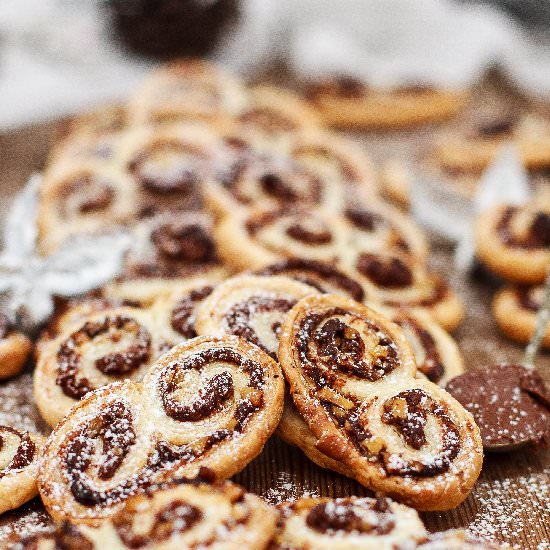 Nutella Hazelnut Palmiers