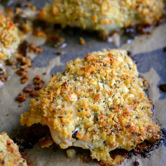 Mustard Roasted Chicken