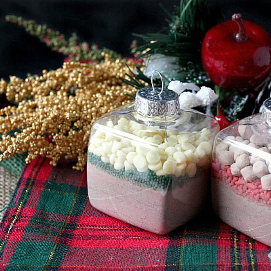 Hot Cocoa Mix Ornaments