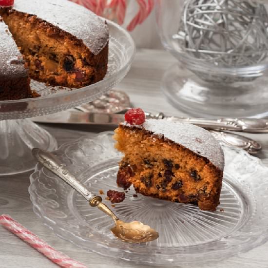 Quick Boiled Fruit Cake