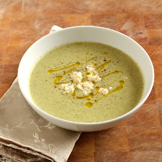 Broccoli & Boursin Soup