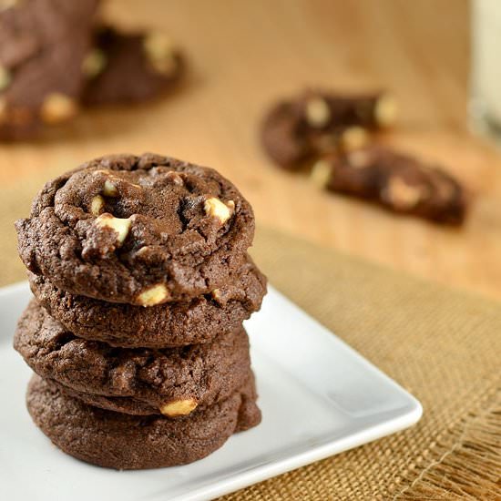 White Chip Chocolate Cookies