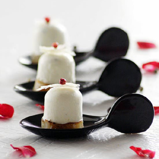 Blossom Panna Cotta Stilton Cheese